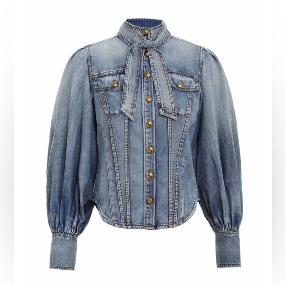 Zimmerman denim blouse